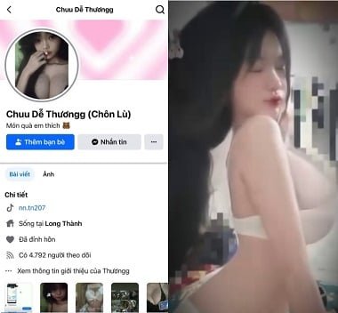 Chu xinh gái với cái l** l*n ướt át