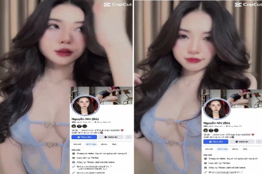 Clip sex nóng TikToker Nguyễn Nhi với vòng mông gợi cảm và vùng kín mịn màng