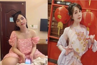 Em đào thích chơi cọp nhún