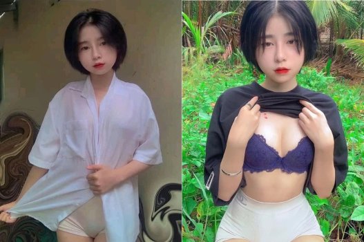 Em tóc ngắn làm tình dữ dội