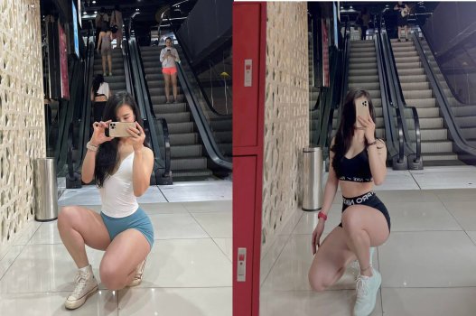 Gymer cơ bắp đã rên chỉ với một chạm nhẹ