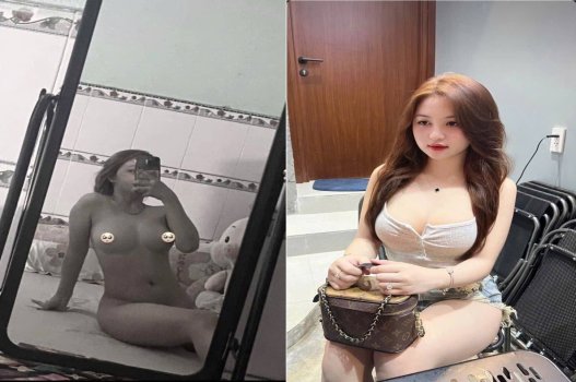Hạ Trâm ở không gian giúp cu anh sạch sẽ