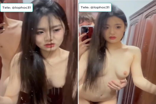 Phim sex Việt Nam em xinh soi gương tự sướng