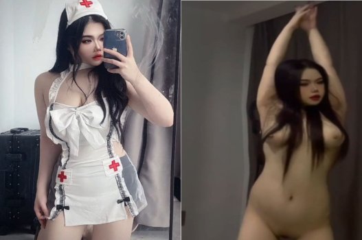 Y tá xinh đẹp chăm sóc bệnh nhân chu đáo với cặp vú nảy nở